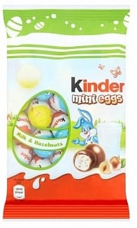 Chocolate Kinder Mini Eggs 75gr