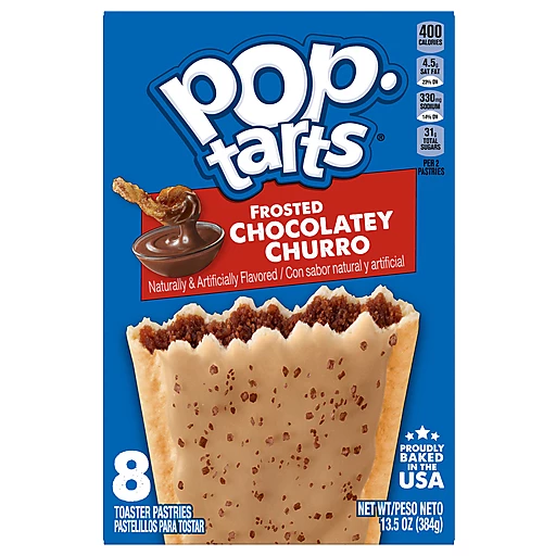 Cookies Pop Tarts Chocolatey Churro 8p 384gr