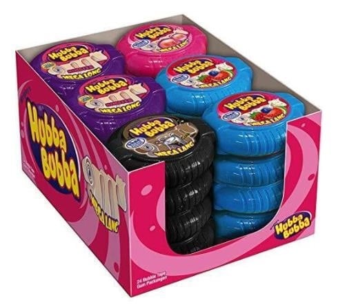 [4009900379564] Candy Hubba Bubba Tape Assorted 56gr