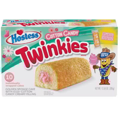 Cookies Hostess Twinkies Cotton Candy 10p 385gr