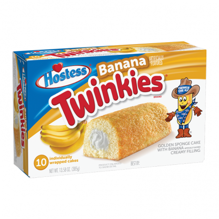 Cookies Hostess Twinkies Banana 10p 385gr