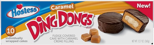 Cookies Hostess Ding Dongs Fudge  with Caramel 10p