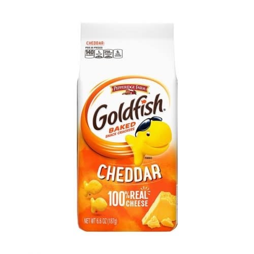 Chips Goldfish Cheddar Crackers 187gr
