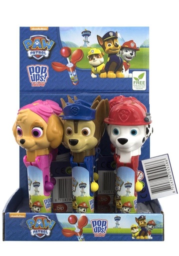 Candy Bip Paw Patrol Lolly Pop Up