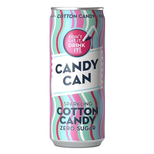 Drink Candy Can Sparkling Cotton Candy Zero Sugar
