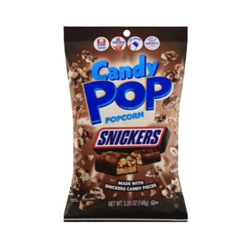 Candy Popcorn Pop Snickers  149gr