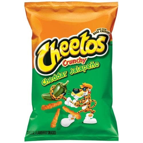 Chips Cheetos Crunchy Cheddar Jalapeno 226gr
