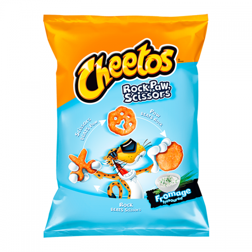 Chips Cheetos Rock Paw Scissors Cheese 145gr