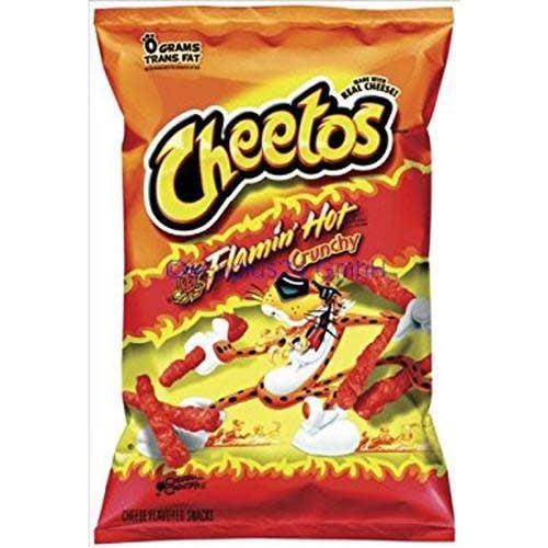 Chips Cheetos Crunchy Flamin Hot 226gr