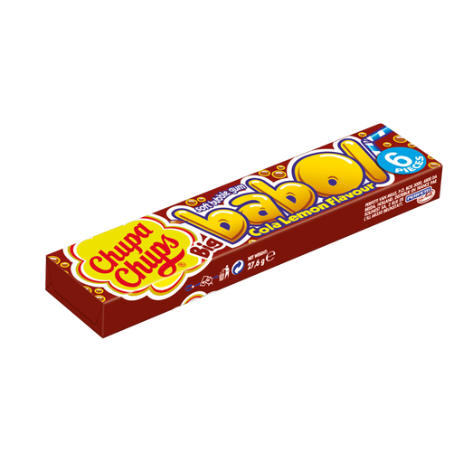 Candy Chupa Chups Big Babol Cola Lemon 27,6gr