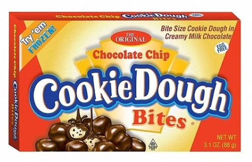 Chocolate Cookie Dough Bites Chocolate Chip 88gr
