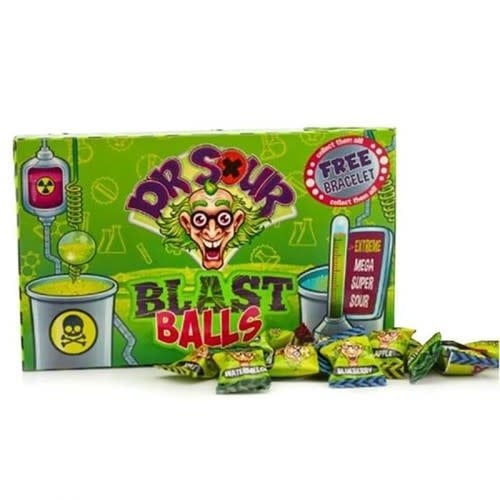 Candy Dr. Sour Blast Balls Theatre Box 90gr
