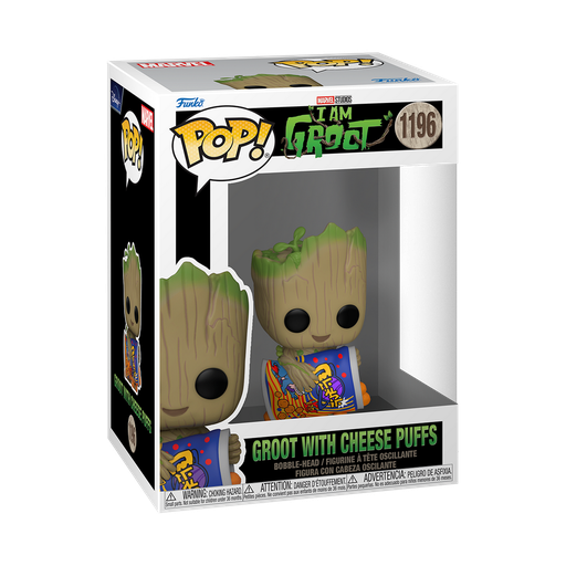 [70654] Funko Marvel 1196 Groot with Cheese Puffs I Am Groot
