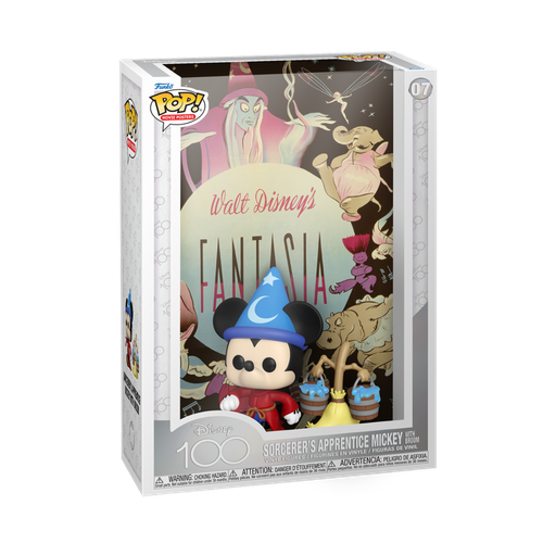 [67578] Funko Movie Posters 007 Sorcerer's Apprentice Mickey with Broom Fantasia Disney 100th Anniversary