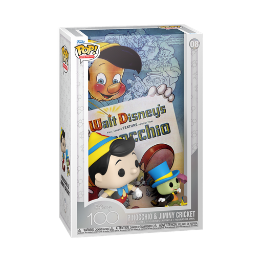[67579] Funko Movie Posters 008 Pinocchio & Jiminy Cricket Pinocchio Disney 100th Anniversary