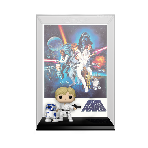[61502] Funko Movie Posters 02 Luke Skywalker with R2-D2 Star Wars A New Hope