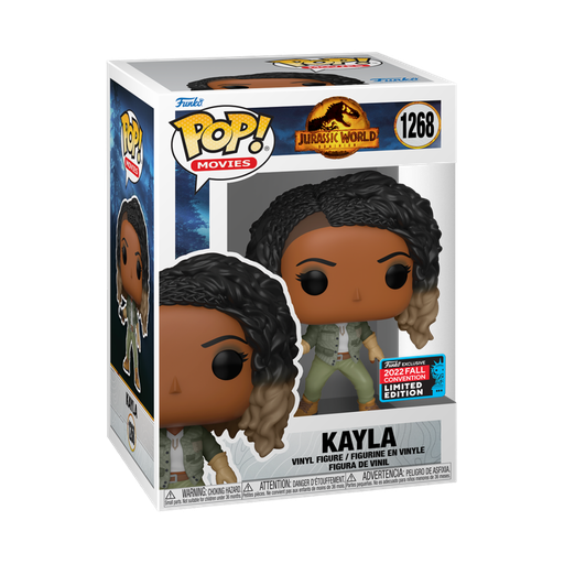 [67348] Funko Movies 1268 Kayla 2022 Fall Convention Limited Edition Jurassic World Dominion