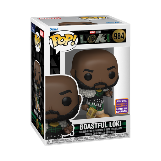 [63680] Funko Marvel 0984 Boastful Loki 2022 Wondrous Convention Limited Edition Loki