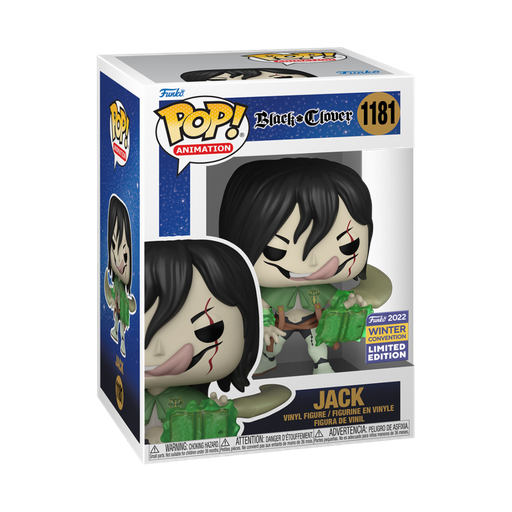 [65346] Funko Animation 1181 Jack Black Clover 2022 Winter Convention Limited Edition