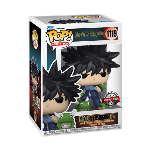 [64495] Funko Animation 1119 Megumi Fushiguro with Toads Jujutsu Kaisen Speical Edition