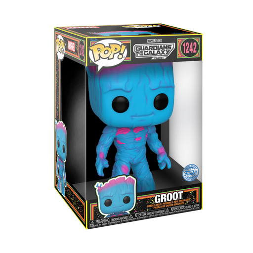 [71122] Funko Marvel 1242 Groot BlackLight GotG Guardians of the Galaxy Funko Special Edition