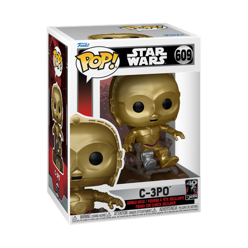 [70744] Funko Star Wars 0609 C-3PO in Chair Return of the Jedi 40th Anniversary