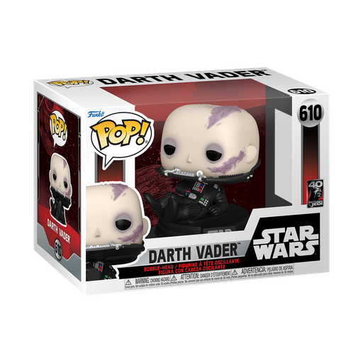[70750] Funko Star Wars 0610 Darth Vader Unmasked Return of the Jedi 40th Anniversary