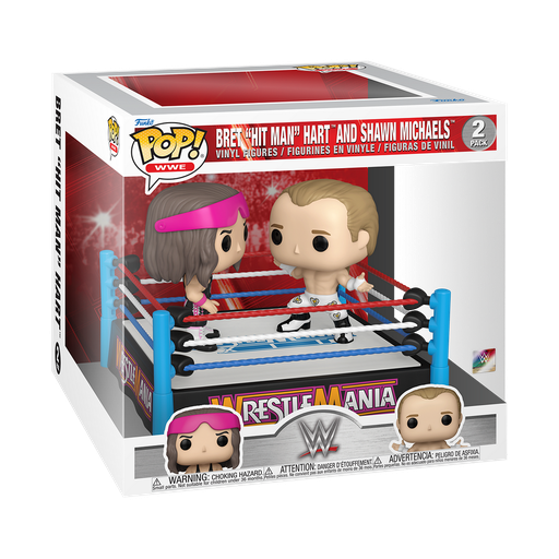 [67753] Funko WWE 2pack Bret Hit Man Hart and Shawn Michaels S17 World Wrestling Entertainment