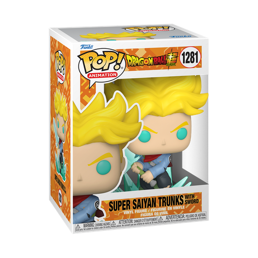 [58019] Funko Animation 1281 Super Saiyan Trunks with Sword Dragon Ball Z Super DBZ