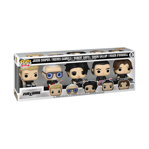 [59390] Funko Rocks 5pack The Cure Jason Cooper/Reeves Gabrels/Robert Smith/Simon Gallup/Roger O'Donnell