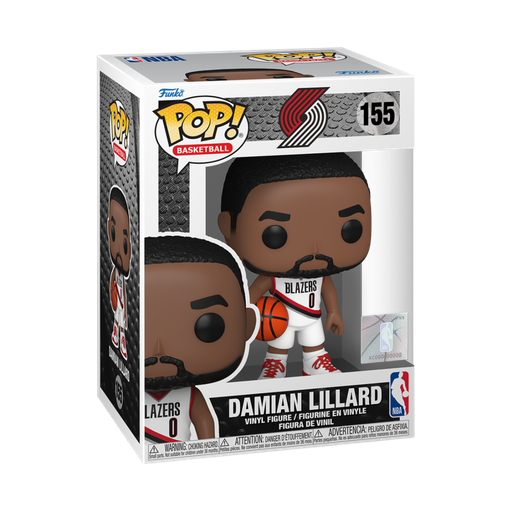 [65795] Funko Basketball 155 Damian Lillard Trailblazers NBA National Basketball Association S12