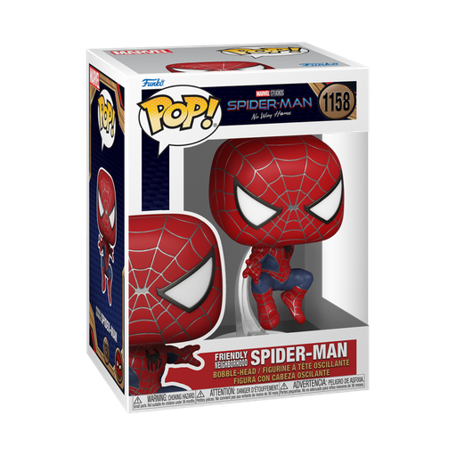 [67607] Funko Marvel 1158 Friendly Neighborhood Spider-Man Leaping Spider-Man No Way Home