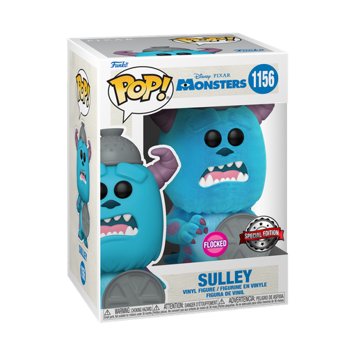 [58754] Funko Disney 1156 Sulley with Lid Monsters Inc Flocked Special Edition