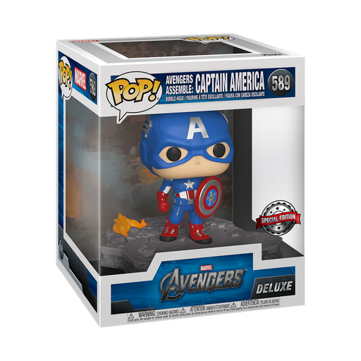 [45076] Funko Marvel 0589 Captain America Avengers Assemble Deluxe Special Edition