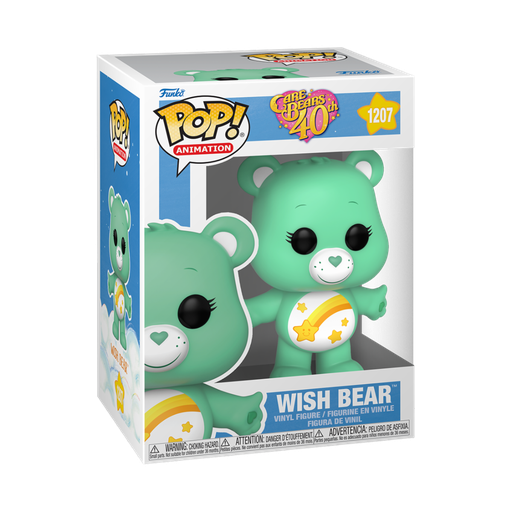 [61559] Funko Animation 1207 Wish Bear Flocked Chase Care Bears 40th