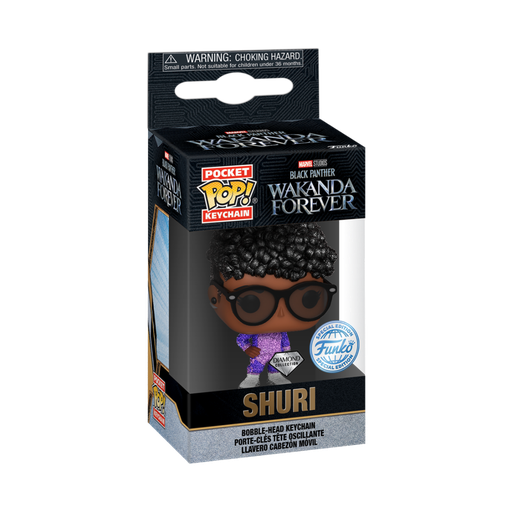 [66822] Funko Keychain Marvel Shuri Diamond Collection Funko Special Edition Black Panther Wakanda Forever