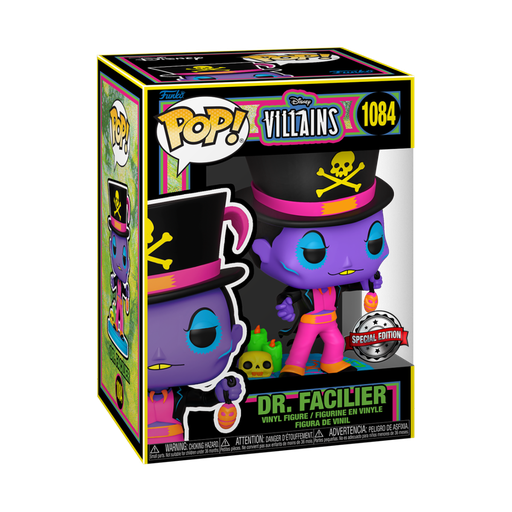 [60394] Funko Disney 1084 Dr. Facilier Villains BlackLight Special Edition
