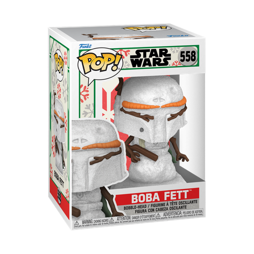 [64334] Funko Star Wars 0558 Boba Fett Holiday Snowman