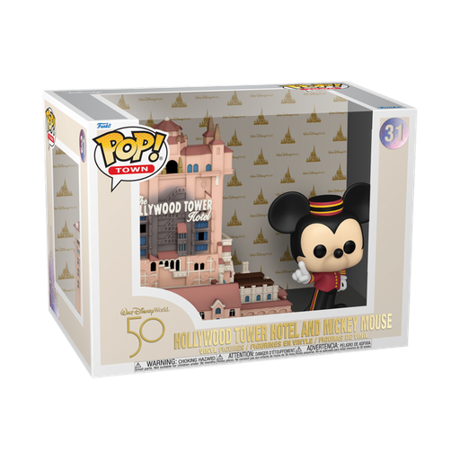 [64377] Funko Disney Town 31 Hollywood Tower Hotel and Mickey Mouse 50th Anniversary