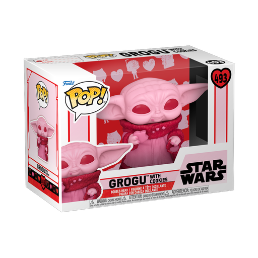 [60124] Funko Star Wars 0493 Grogu with Cookies Valentines