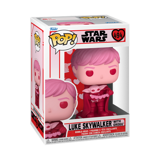 [60125] Funko Star Wars 0494 Luke Skywalker with Grogu Valentines