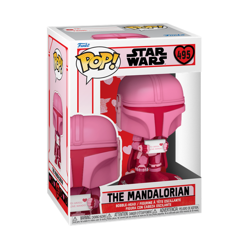 [60126] Funko Star Wars 0495 The Mandalorian with Envelope Valentines