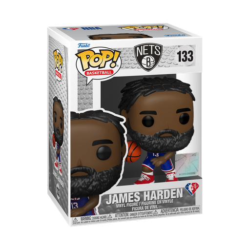 [59264] Funko Basketball 133 James Harden Brooklyn Nets NBA National Basketball Association
