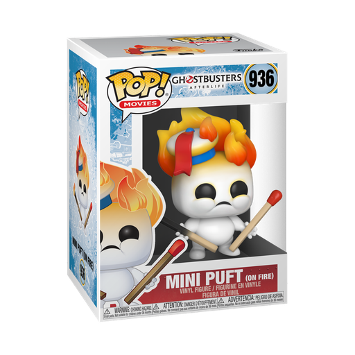 [48492] Funko Movies 0936 Mini Puft on Fire Ghostbusters Afterlife
