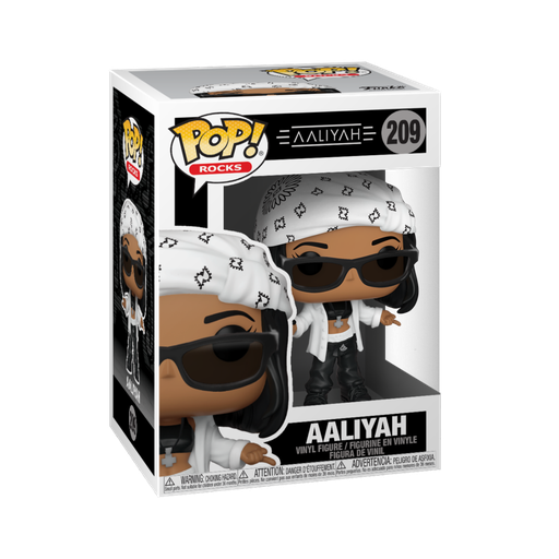 [54476] Funko Rocks 209 Aaliyah with SunGlasses Music