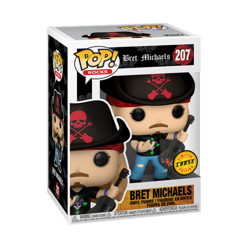 [52929] Funko Rocks 207 Bret Michaels Chase Limited Edition