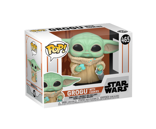 [54531] Funko Star Wars 0465 Grogu with Cookie The Mandalorian