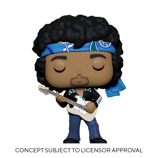 [57611] Funko Rocks 244 Jimi Hendrix Maui Jacket  Authentic Hendrix