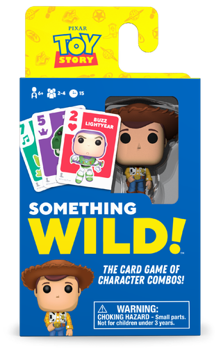 [51890] Funko Card Game Something Wild! Woody Toy Story Pixar French/English