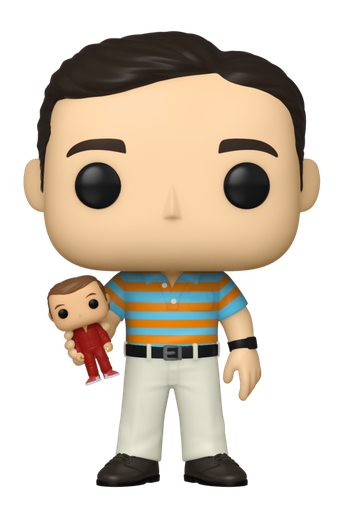 Funko Movies 1064 Andy Holding Oscar 40 Year Old Virgin YO